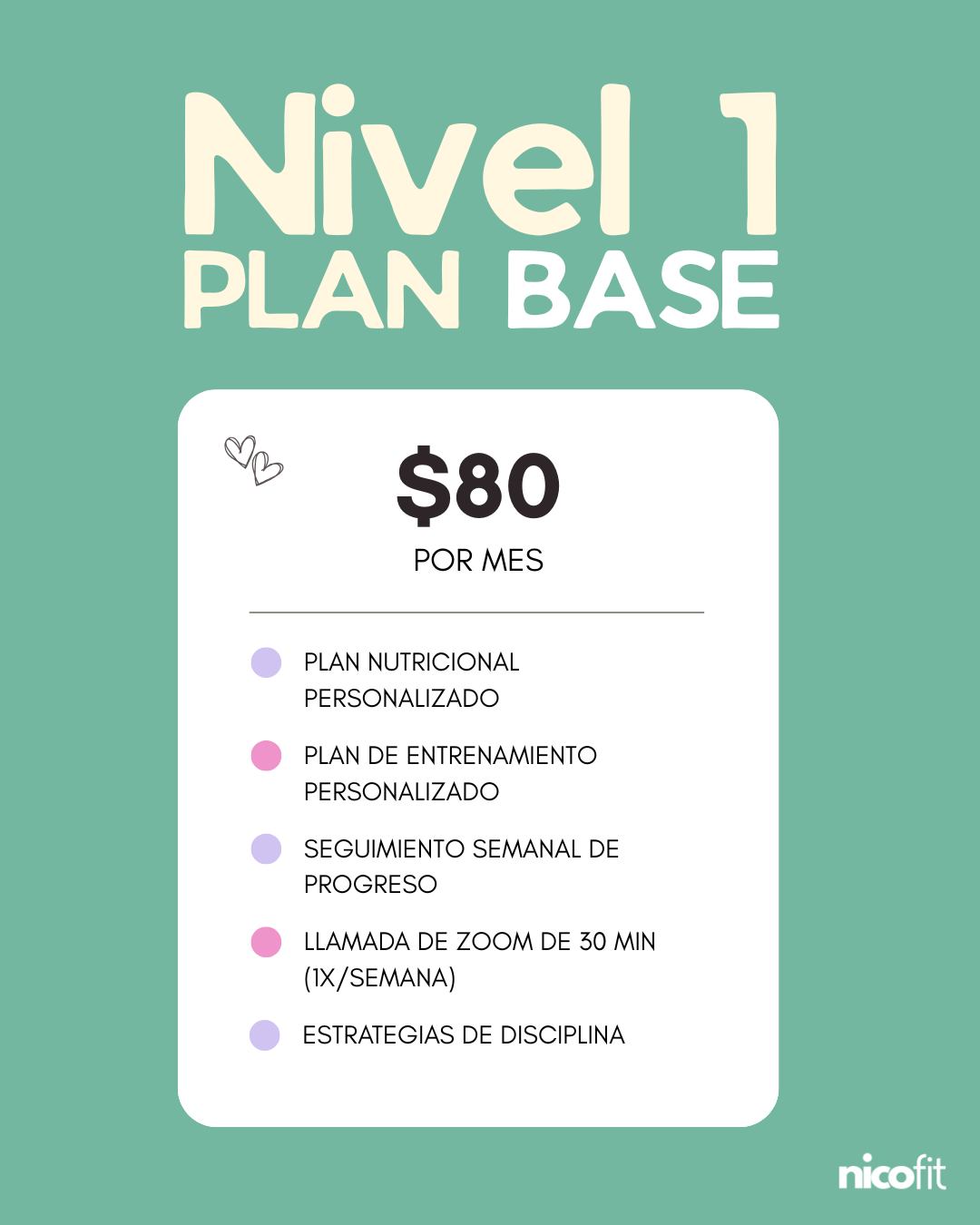 Ponte Fit con Nico - Online Coaching